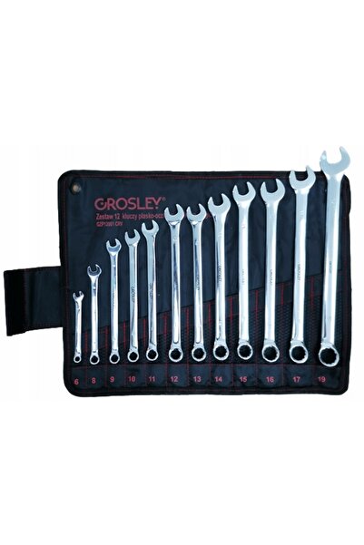 GROSLEY SP. Z O.O. Set de chei 12 elemente. Chei EXTRA LUNGĂ cu vârf plat 6 -...
