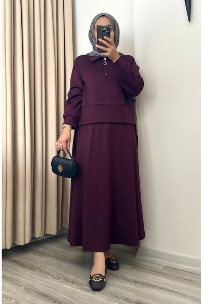 MERİÇ BOUTİQUE Seasonal Soft Fabric Skirt Suit