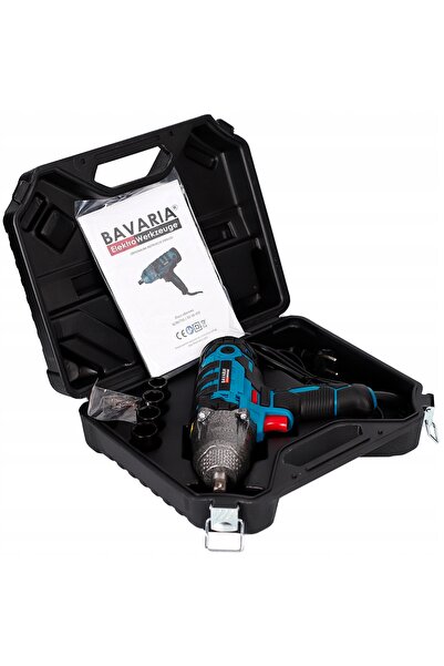 Bavaria Cheie de impact electrică 750NM 2000W + 4x chei tubulare