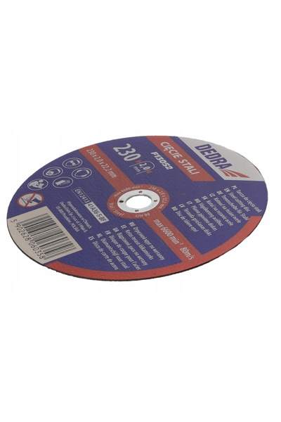 dedra 10x Disc de tăiere pentru țevi metalice din oțel 230x2mm, Tip 41, pentr...