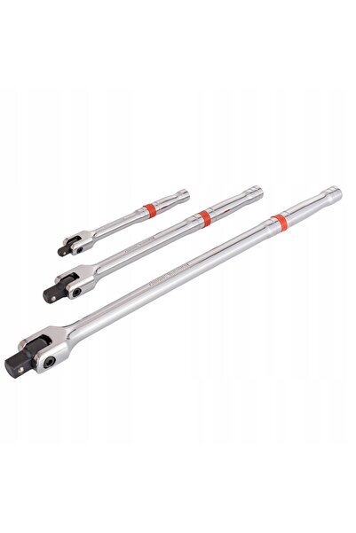 NO BRAND Set de chei tubulare pivotante 1/2 ", 1/4"