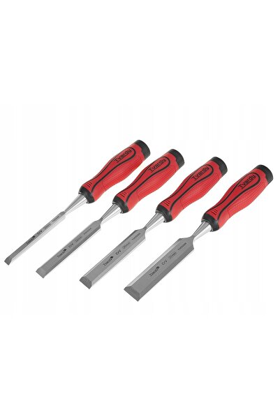 Tvardy SET COMPLET DĂLȚI DE SCULĂRĂ ÎN LEMN 10-25mm CRV 4 PIESE T00520