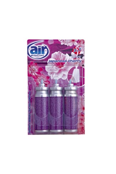 Air menline Rezervă spray odorizant de cameră Happy Spray, 3x15ml, Cireș japonez