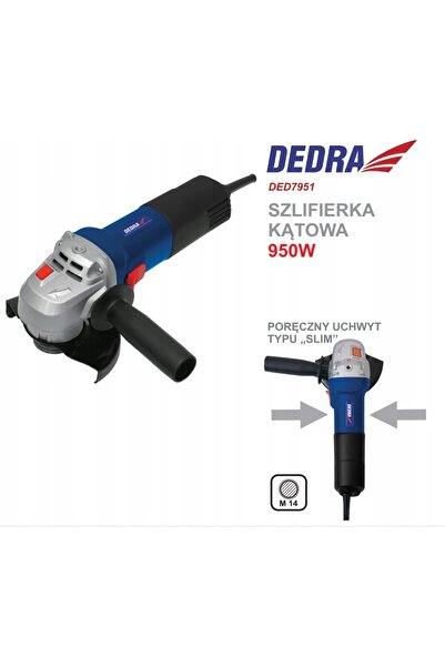 dedra Polizor unghiular 125mm.950W.