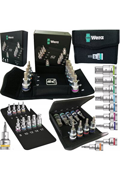 wera Set de chei tubulare Torx Imbus 1/2'' tip ampulă XL