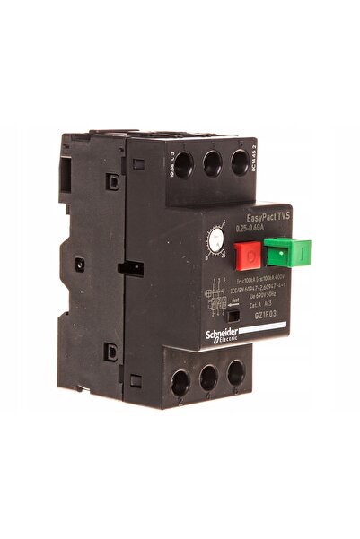 Schneider Electric Disjunctor motor GZ1E cu acționare prin buton I=0,25-0,4A,...