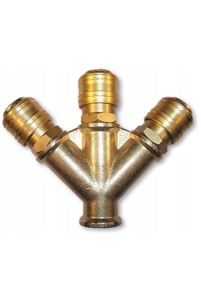 AG Tech Conector rapid pneumatic TIP 26 Racord în T cu filet interior GW 3/8