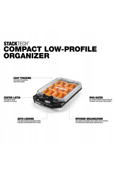 NO BRAND Organizator niski StackTech ToughBuilt TB-B1-O-10C