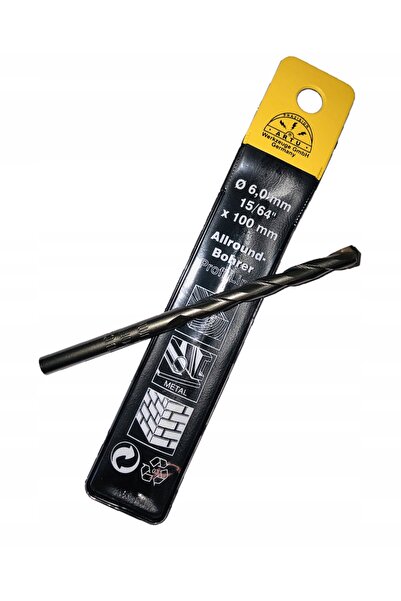 Artu Set de burghie pentru metal și beton, cu titan, 6 bucăți