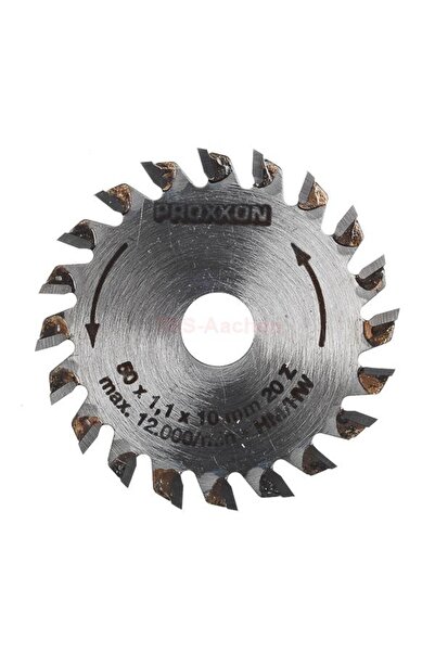 Proxxon Disc pentru ferăstraie 50 x 1,2mm 20 dinți carbură TCT 30 PR28017