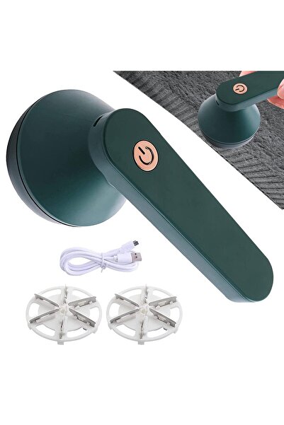 Generic Brand Aparat electric de îndepărtat scame, reîncărcabil prin USB, cu ...