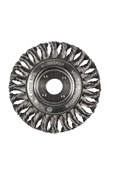 KLİNGSPOR Perie disc 125mm M14 sârmă răsucită inox