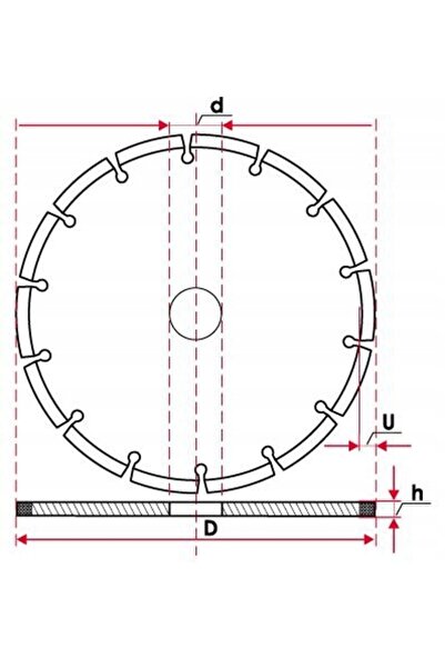 Falon Tech DISC DIAFANT 300/25,4 POLBRUKU PENTRU ZIARE DE ZIOMAT F
