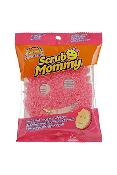 OEM Burete Roz Galben de Bucatarie Scrub Mommy Ø10cm