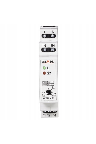 ZAMEL Întrerupător crepuscular fără sondă 230V WZM-01