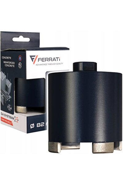 FERRATI F-DIA 82 Burghiu diamantat pentru deschiderea găurilor în beton armat...