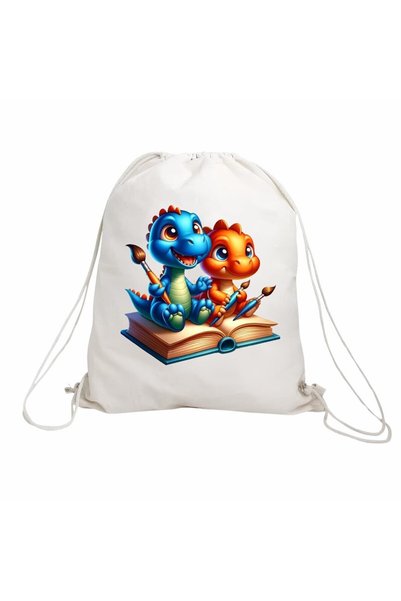 OEM Rucsac pentru copii, Grădiniță, Dinozauri, 43×34 cm, RGR026