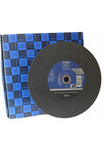 PFERD Disc de tăiere oțel de 350mm/25.4mm