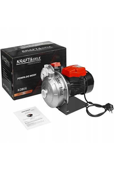 Kraft&dele Pompă de apă curată pentru grădină, 800W, 80L/MIN, 1.25”, pentru i...
