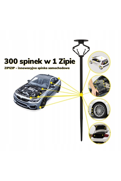 NO BRAND PIN DE MONTARE UNIVERSAL ZIPIZIP PENTRU AUTO CU PRINDERE PRIN CLEMA ...