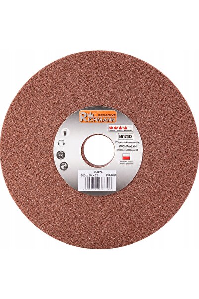 richmann Disc abraziv 200x20x32mm 99A60K Roșu