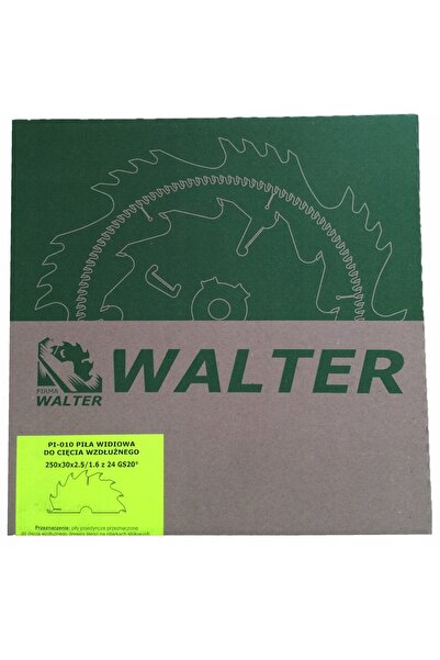 WALTER Pânză de ferăstrău circular din carbură cimentată 250 x 24z Polonia