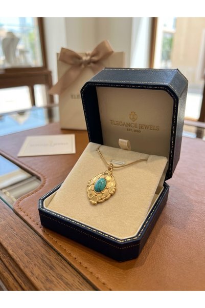 İNN JEWELLERY 316 L Çelik Kolye İnce Zincir Vintage Figürlü Renk Atmaz