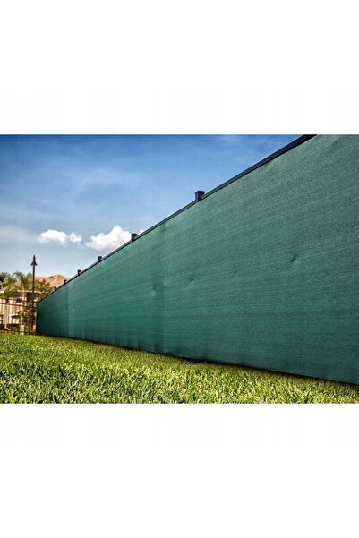 Bass Plasă de umbrire 90% 1,5x10m pentru gard și balcon, folie UV verde