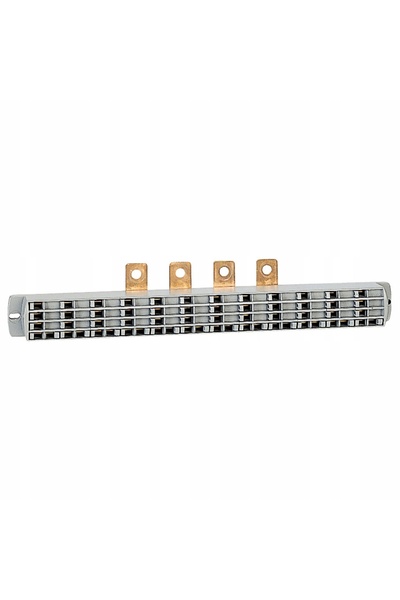 Legrand Șină de distribuție 3P+N SR2 / punte de distribuție 18x negru + 6x ni...