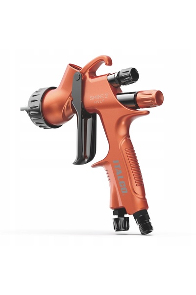 ITALCO Pistol de vopsit, unealtă de vopsit, pulverizator de vopsea HVLP 1,3 m...