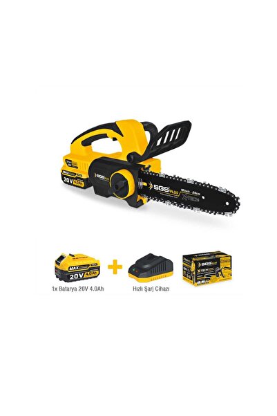 SGS 5320 Akülü Ağaç Kesme Motoru 25cm 20V 1x4.0Ah