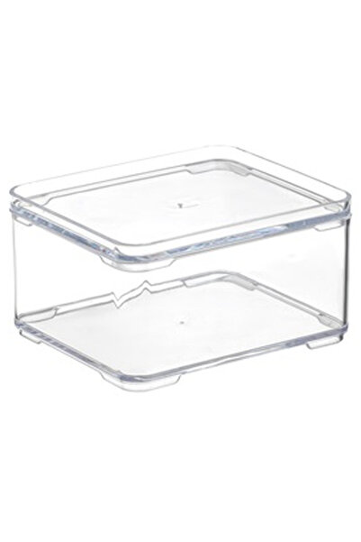OEM Stackable Sheer Plastic Organization Box 10x9x5.5cm