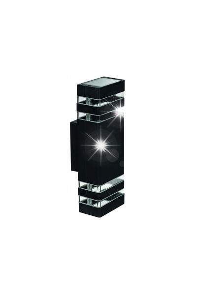 ecolight Corp de iluminat de exterior OE-1C 2XGU10 IP54 NEGRU