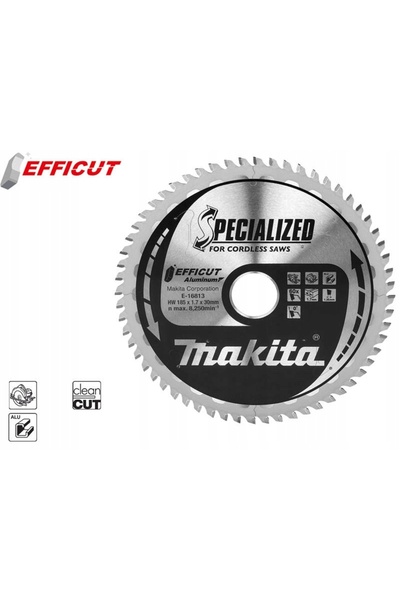 Makita Disc de ferăstrău pentru tăierea aluminiului 185x30mm 60 dinți E-16813