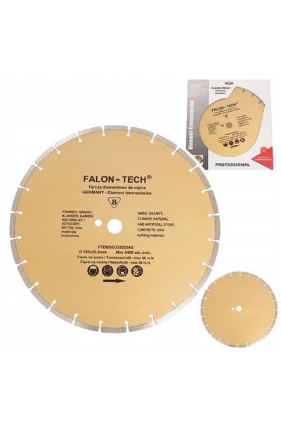 Falon Tech Disc diamantat 350 mm x 25,4 mm SEGMENT FT