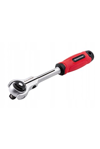 Quatros Cheie cu clichet cu cap rotativ de 1/2 inch și 72 de dinți