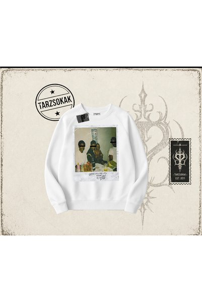 Tarzsokak Unisex Kendrick Lamar M.a.a.d City Oversize Unisex Dukserica sa okr...