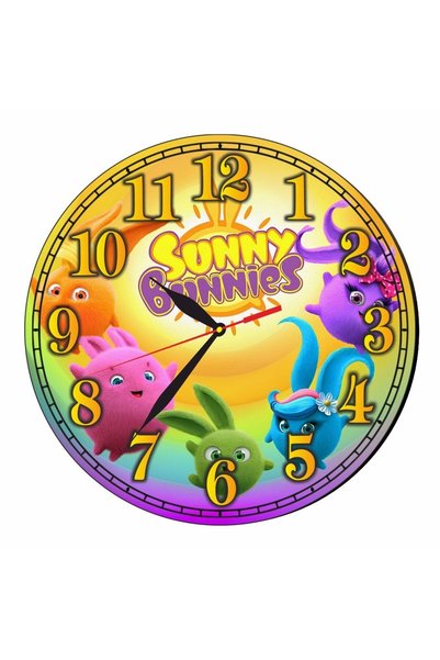 OEM Ceas Disney, Sunny Bunnies, Lemn, 30 cm, CSDUV083