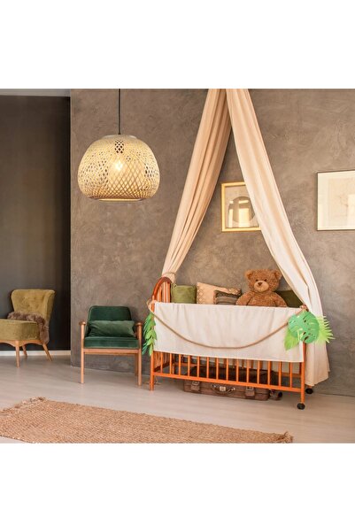 Goldlux Lampă suspendată din bambus ZANZIBAR soclu E27 bej natural 329196