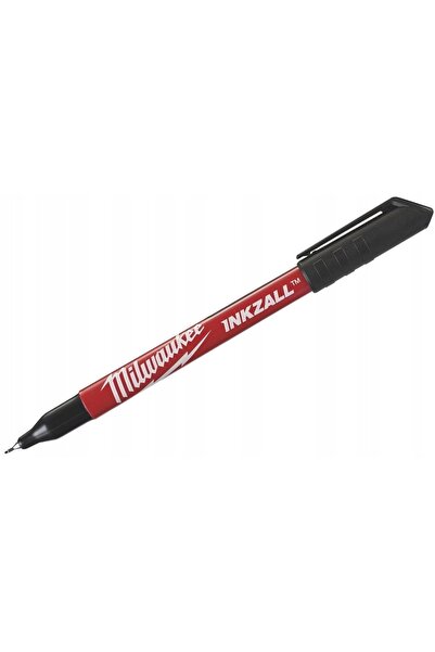 Milwaukee Set 4 markere de construcții negre, ștergibile, cu vârf fin
