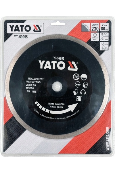 yato DISC DIAMANTAT CIRCULAR 230 MM