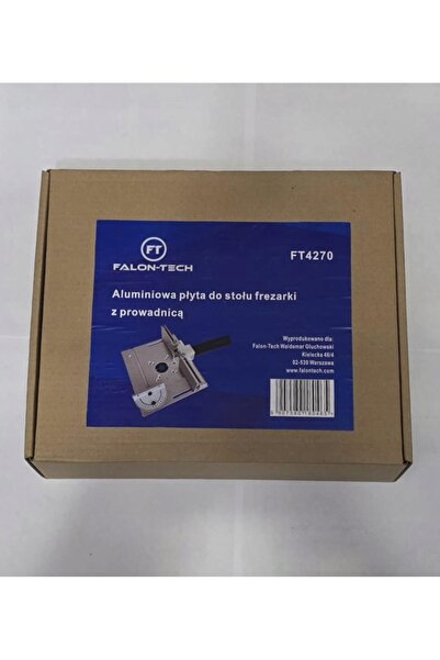 Falon Tech Placă de inserție pentru blat de masă, pentru masă de frezat, cu g...