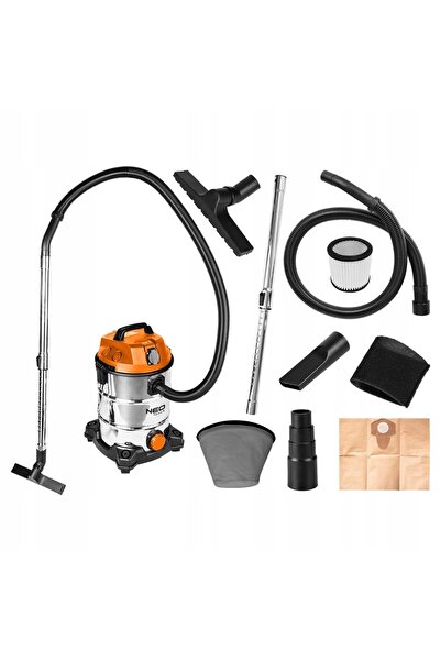 NEO Tools ASPIRATOR UMEDE ȘI UScate 1400W 30L + ACCESORII 04-738