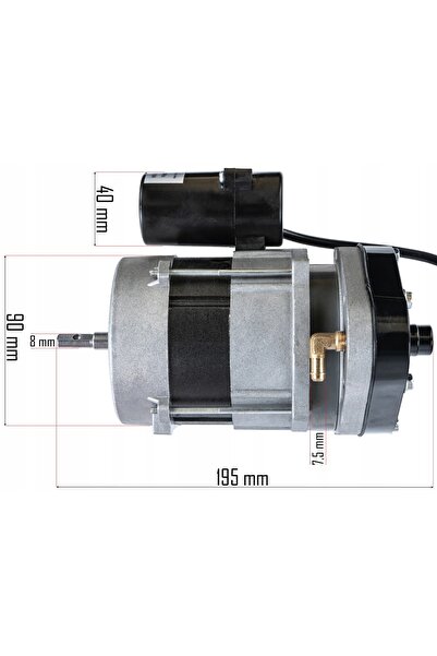 Powermat MOTOR CU POMPĂ PENTRU SISTEM DE ÎNCĂLZIRE MOTOR VENTILATOR DE EVACUA...