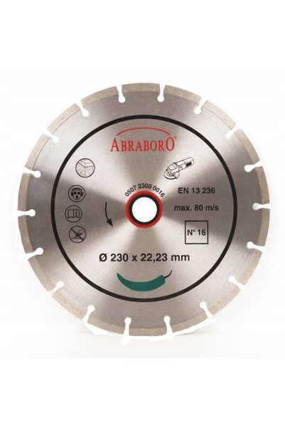 Abraboro Disc de tăiere beton AB23000016 230x22.2 mm