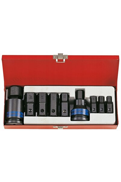 King Tony Set de chei tubulare hexagonale 3/4 " 10-32mm