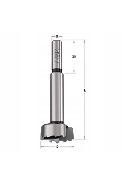 CMT Burghiu Puszkowe Sednik 50X90mm S10 537.500.31