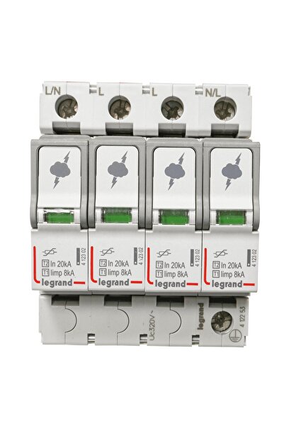 Legrand T1+T2 50 KA 4P 412253 Descărcător de supratensiune