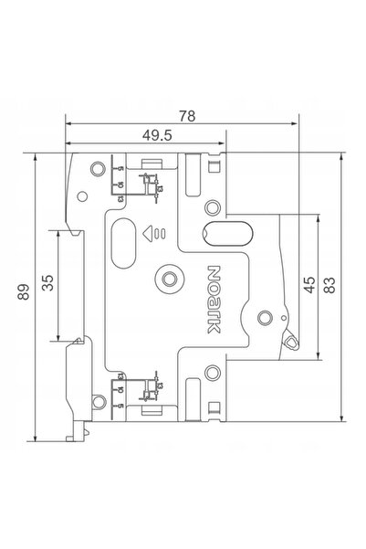 NOARK DECONECTOR IZOLAT 3P 63A Ex9I125 100876
