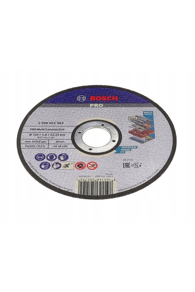Bosch SET DE 10 DISCURI PENTRU TOATE 125/1,6mm